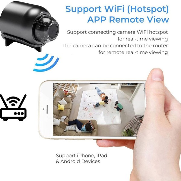 1080P Mini Spy Camera WiFi HD Hidden IP Night Vision Camcorder Home Security Cam - Image 285