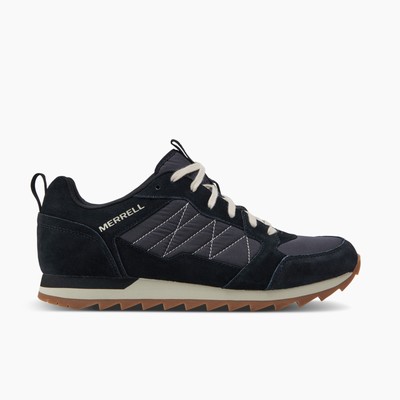 

Мужские кроссовки Merrell Alpine Black 10 M Athletic Leather, Черный