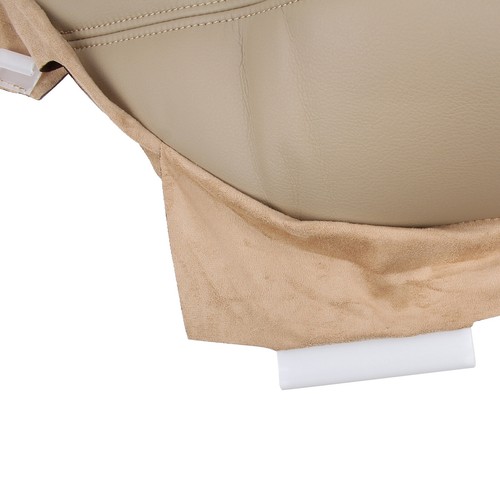 Driver Passenger Bottom  Leather Seat Cover Tan For 2004 2008 Acura TL