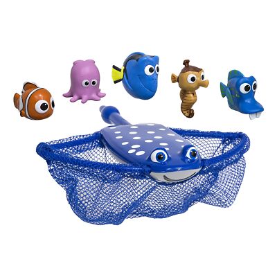 SwimWays Disney Finding Dory Mr. Ray's Dive and Catch Game, Bath Toys