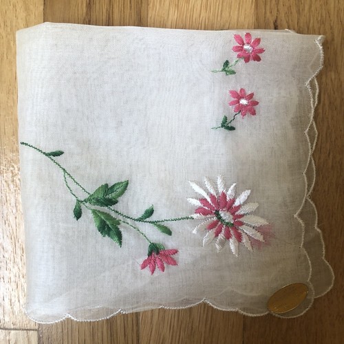 小物 1900s Hand Embroidery Handkerchief Vintage Embroidered Handkerchiefs - Etsy