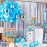 Lenwen 10 Pcs Baby Shower Bear Stuffed Decorations Animal Cute Plush Toy 14 Inch Stuffed Bear Plush Dolls in Bulk for Baby Shower Christmas Birthday Wedding Home Decorations (Boy)