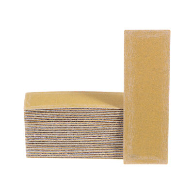 30pcs Micro Detail Sander Paper 120 Grit 3.5 x 1.2 Inch Finger Sander Sandpapers