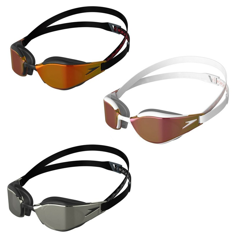 Speedo Schwimmbrille Fastskin Hyper Elite Mirror FÃ¼R Erwachsene Verspiegelt Fina