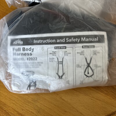 New AHS Full Body Harness model #2022, Deer Stand Harness. 300# Limit Set Of 2.
