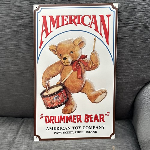 レア　アメリカンドラマーベアの看板 レア アメリカンドラマーベアの看板