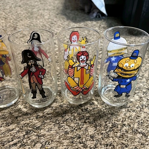 1977年　マクドナルドランド　グラス　コンプリートセット　12本 1977 McDonalds Collector Series Glasses-Complete Set 6