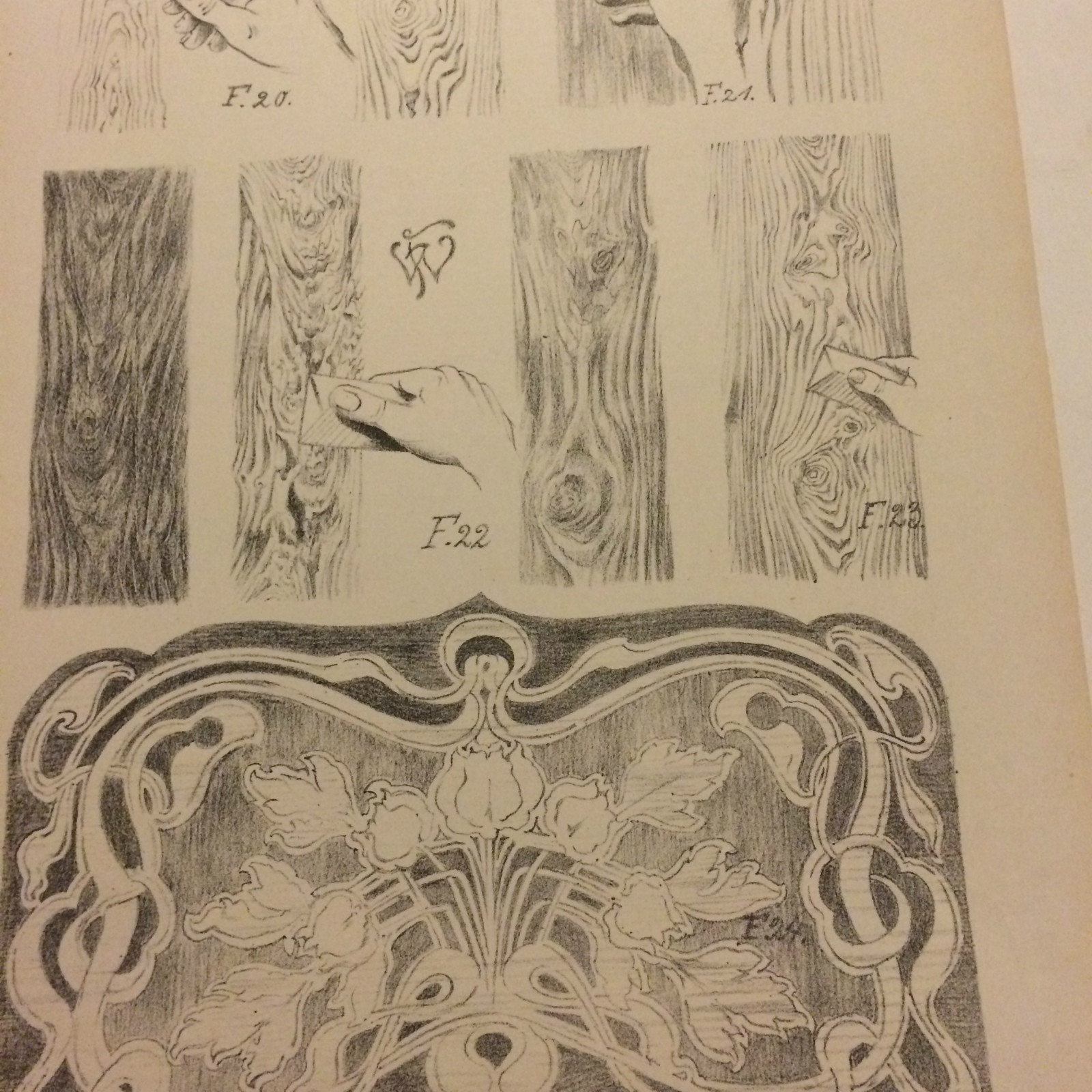 Neue Holz malereien F. Weiershausen, 4te Verbesserte Auflage-WOOD GRAIN  PRINTS