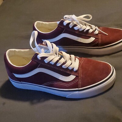 Size 6 M / 7.5 W - VANS Old Skool Off The Wall Red