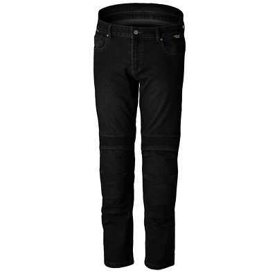 RST Reinforced Tech Pro CE Men's Denim Motorcycle Short Jeans - Solid Black