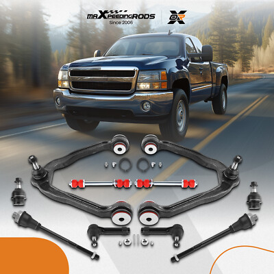Front Upper Control Arms Kit w/PU Bushing for 1999-2007 Silverado Sierra 1500