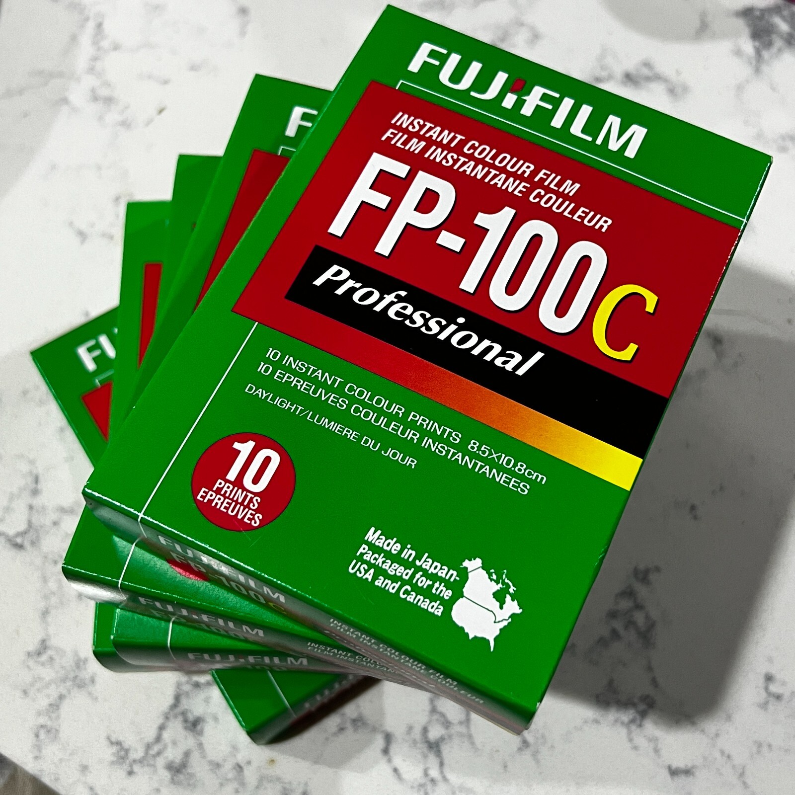 FP100C 富士フイルム　2017/05 Fujifilm FP-100c Instant Color Film Exp 2017/11 TESTED! Cold