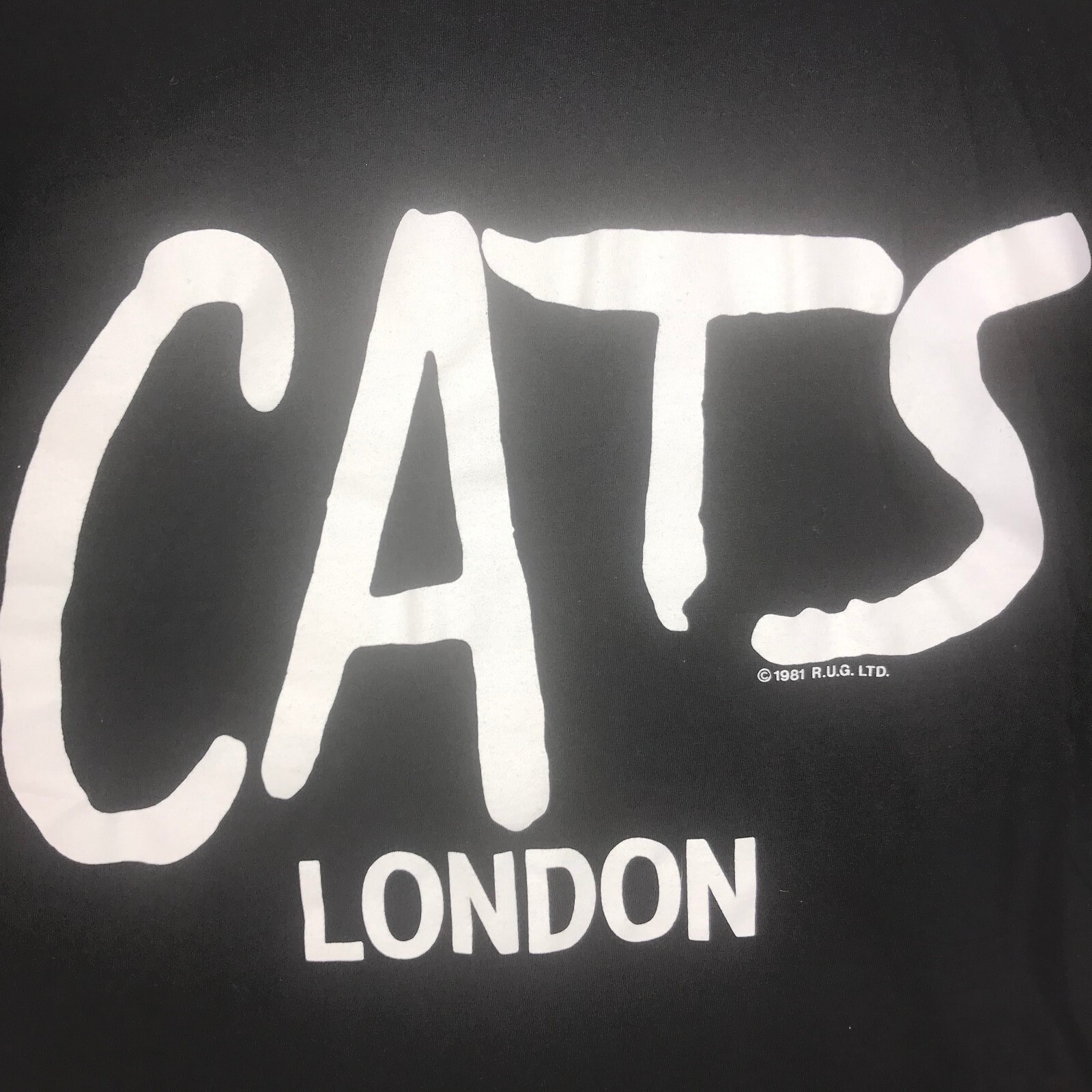 ビンテージ DEWYNTERS製 半袖Tシャツ キャッツ ロンドン Tシャツ | hrj