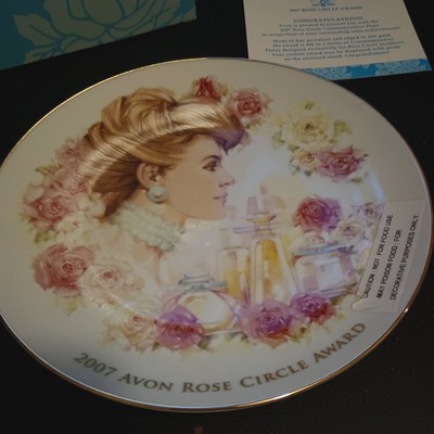 2007 Rose Circle Plate T6