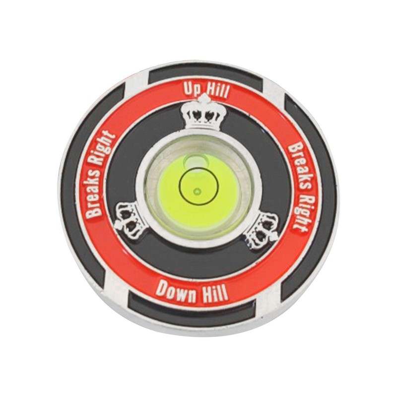 Golf Level Ball Marker Golf Ball Marker With High Precision Alignment Reader