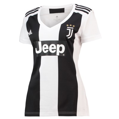 ADIDAS ORIGINALS JUVENTUS FOOTBALL HOME SHIRT TOP T-SHIRT SHORT SLEEVE 2018-19 ADIDAS WOMENS