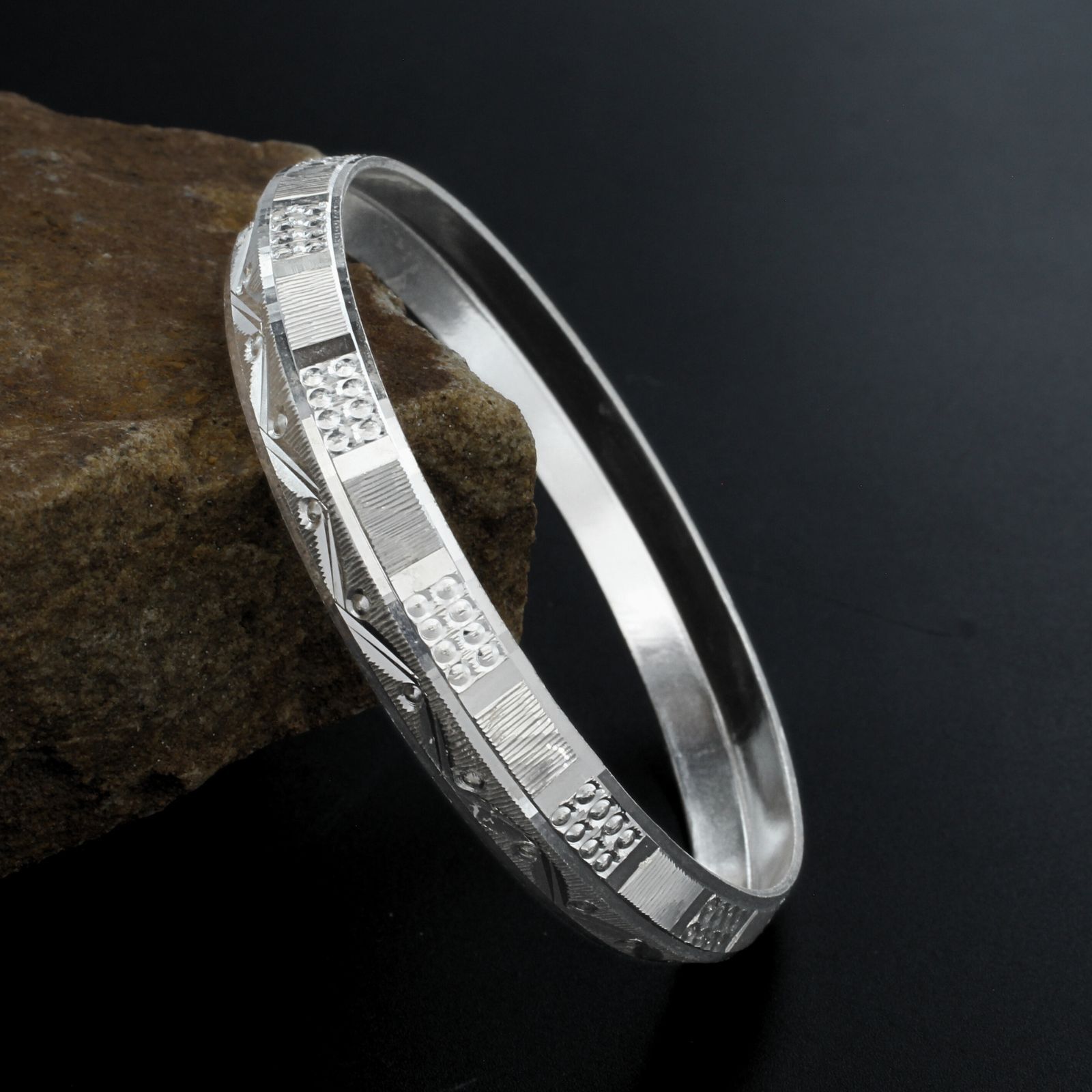 Real Sterling Silver Men's gorgeous look Bangle Bracelet | eBay Real Sterling Silver Men's gorgeous look Bangle Bracelet | eBay