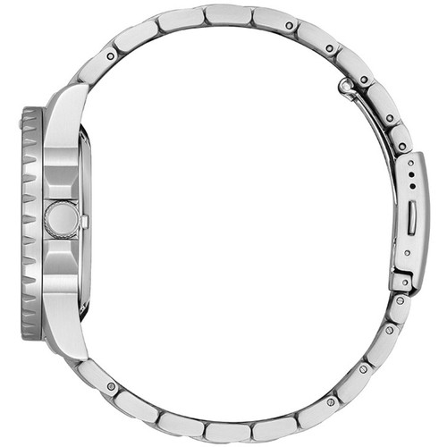 Pre-owned Citizen Men's Watch Urban Mechanical Yellow Dial Silver Tone Bracelet Nj0170-83z