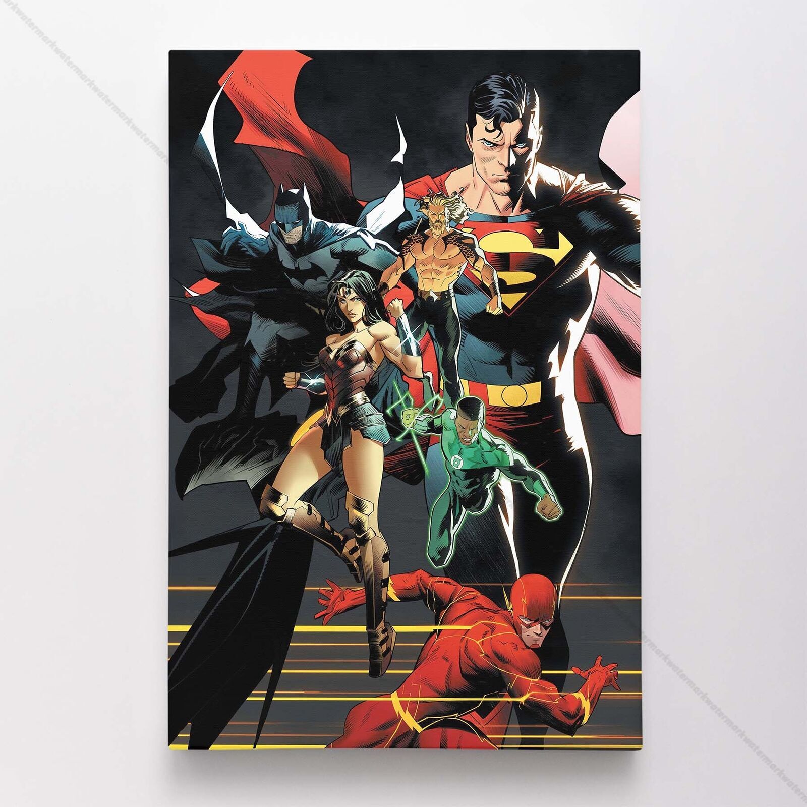 Justice League Poster Canvas Vol 4 #45 DC Superhero Comic Book Art Print