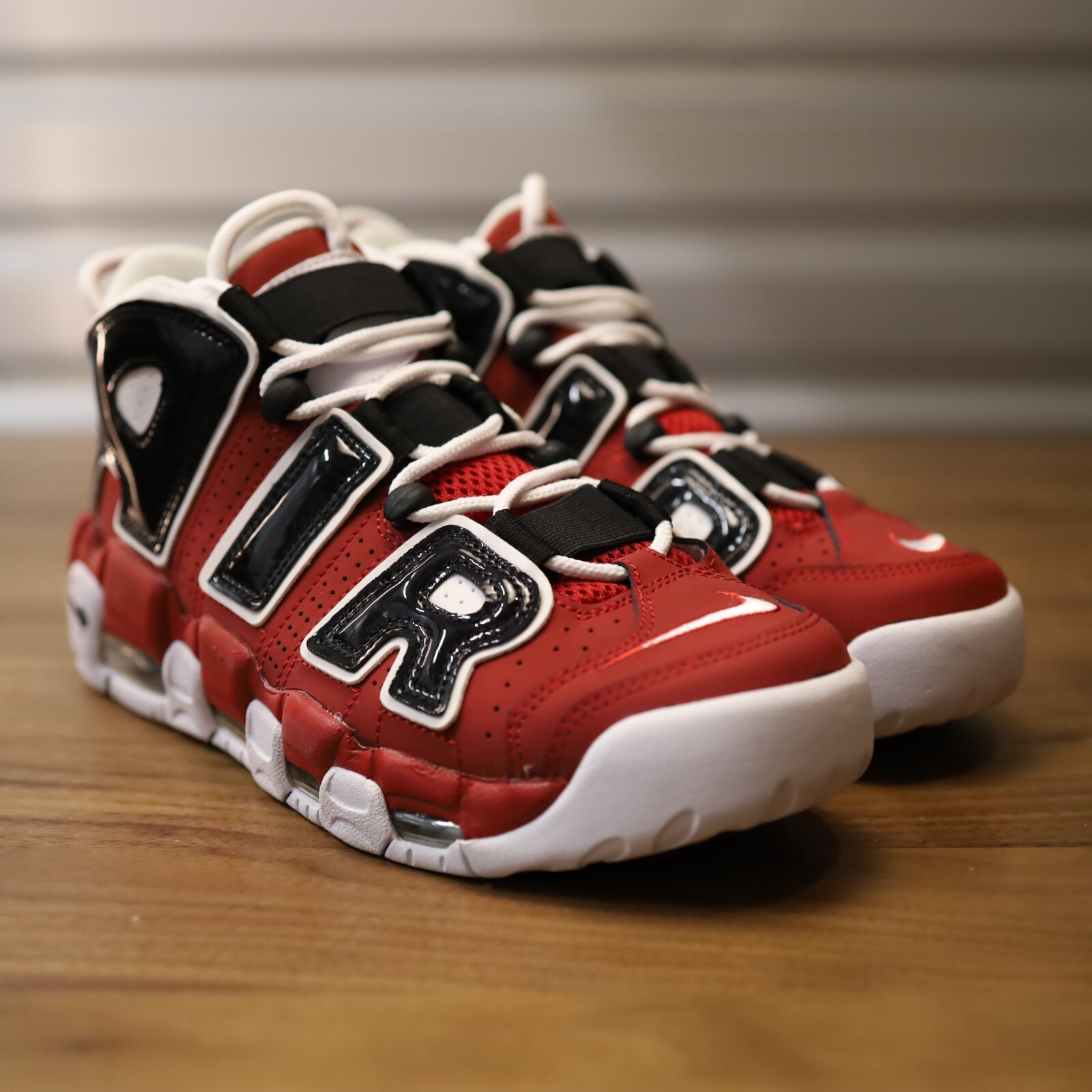 ◆新商品◆NIKE◆AIR MORE UPTEMPO 96 BULLS 2021◆大人気◆ Nike Air More Uptempo 96 Red Toe Size 9 US Men's FD0274-001