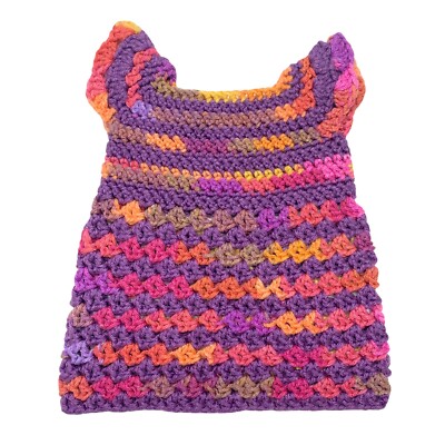 Baby Girl Clothes 3-6 months New Top Sweater Hand Knitted A14 *