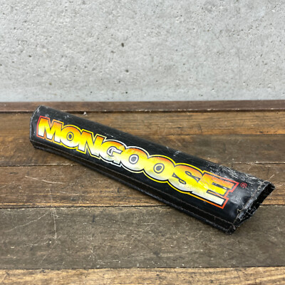 Mongoose BMX Handlebar Pad BMX Old School 90s 00s OG Vintage Gold Black