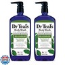 Dr Teal's Body Wash with Pure Epsom Salt, Relax and Relief with Eucalyptus and Spearmint, 24 fl oz (Pack of 2)