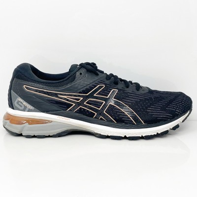 Asics Womens GT 2000 8 1012A591 Черные кроссовки для бега Размер 9.5