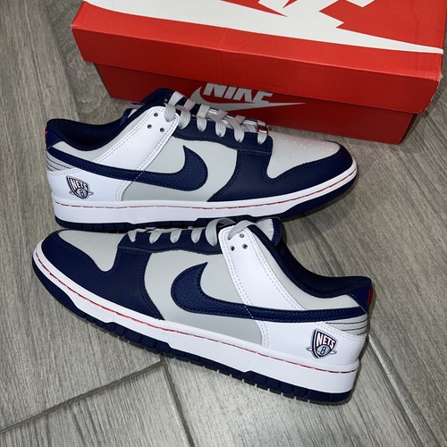 Size 9.5 - Nike NBA x Dunk EMB Low 75th Anniversary - Nets