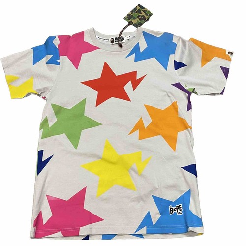A BATHING APE 星柄ポロシャツ S A BATHING APE アベイシングエイプ スター 星 ポロシャツ