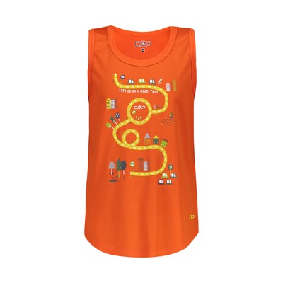 CMP Boys Functional Shirt Boy T-Shirt Orange Breathable Antibacterial