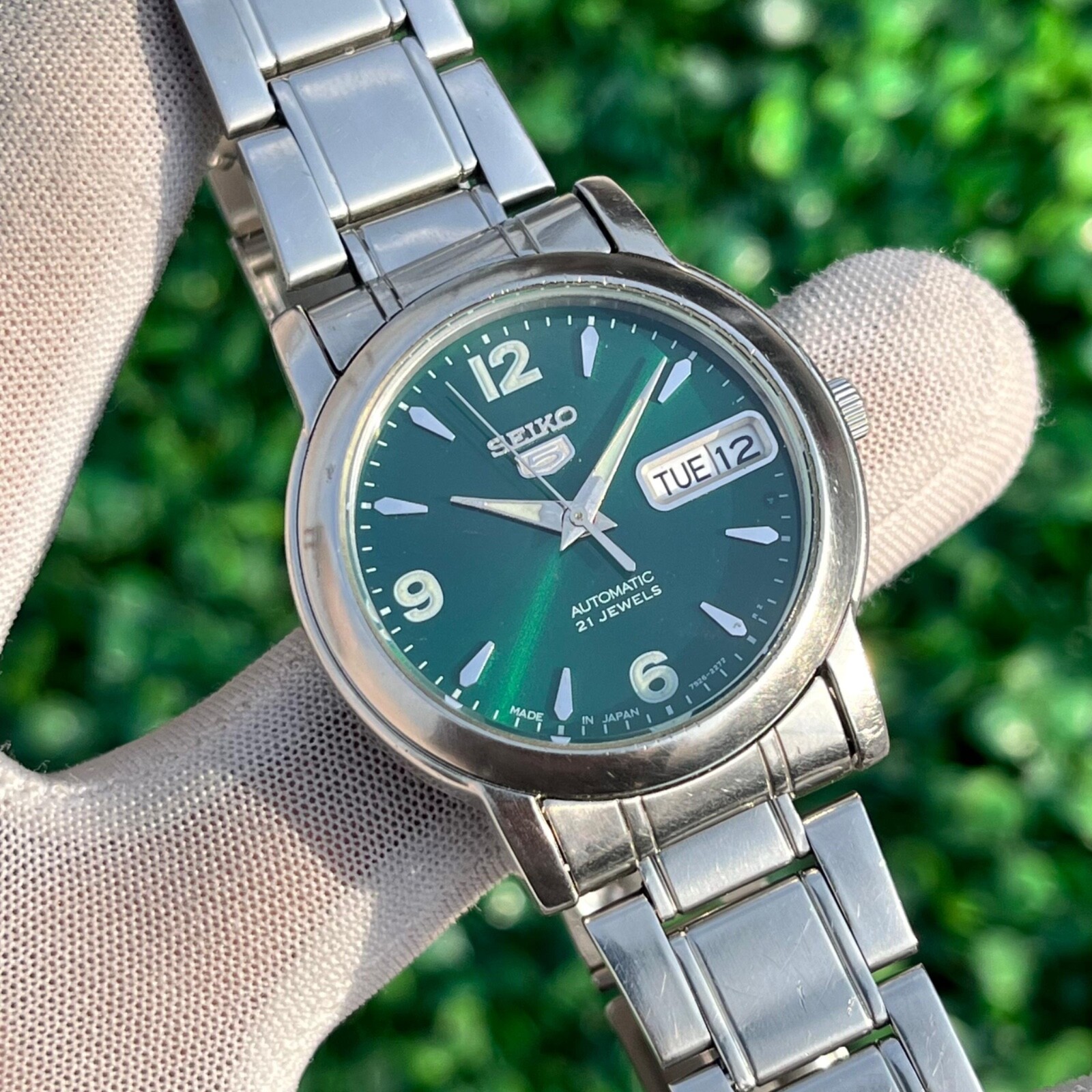 【レア•美品】seiko5 セイコーファイブ 38mm 日本製 7S26 Rare Seiko Five seiko5 38mm Made in Japan 7S26 with NATO
