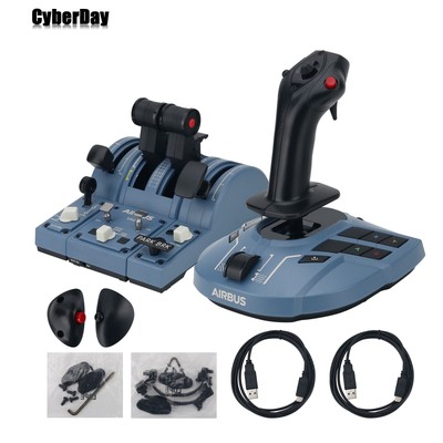 Captain Pack X Sidestick&Throttle Quadrant for Thrustmaster TCA Airbus Edition