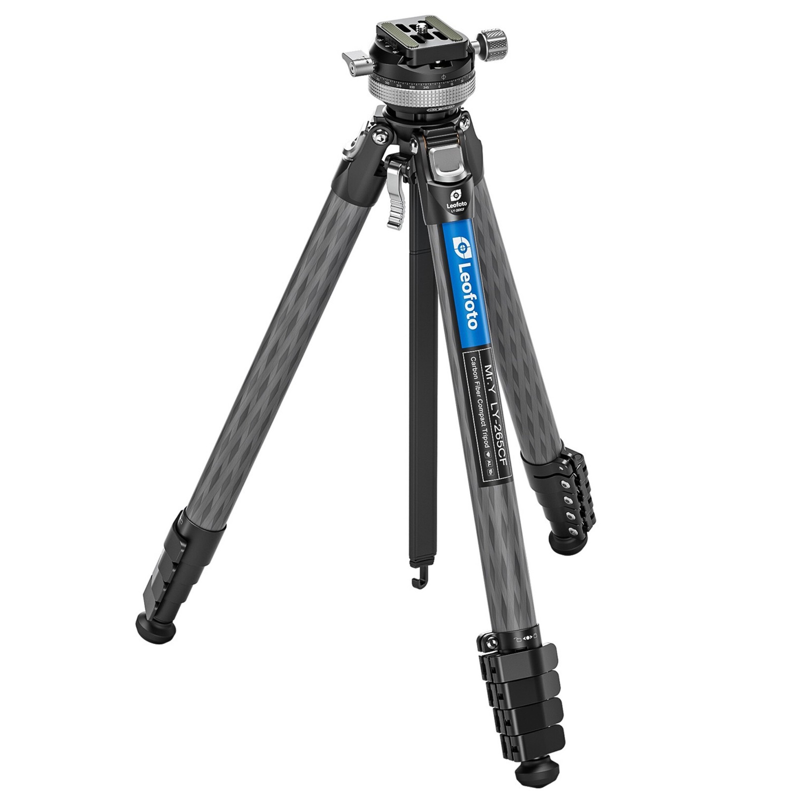 LEOFOTO LY-265CF Mr.Y Carbon Tripod (Black) with Ball Head