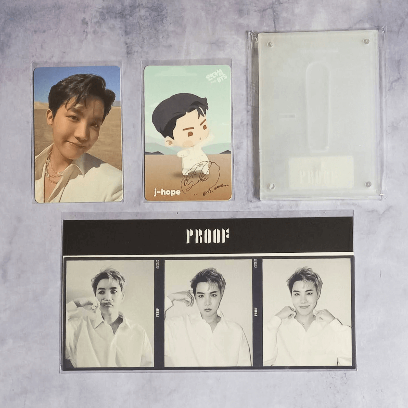 BTS CD アルバム Proof weverse 特典 3カットフォト ジミン BTS Proof Weverse Gift Photo Card In The Seom 3-Cut Film