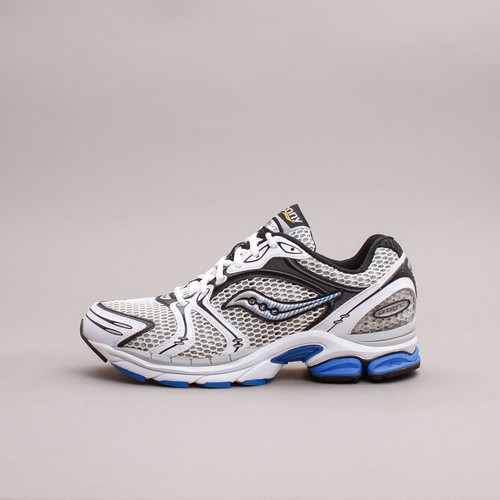 

Новые мужские кроссовки Saucony Originals ProGrid Triumph 4, белые, серебристые, синие, S70704-3, Серебряный