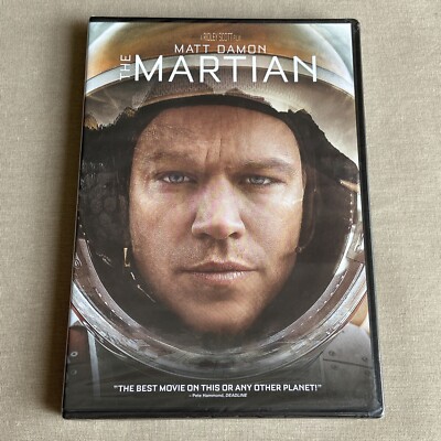 The Martian (DVD 2015 NEW) Space Thriller SciFi Matt Damon Ridley Scott Chastain