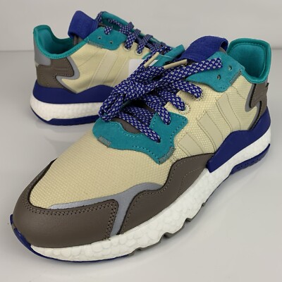 Adidas Nite Jogger Desert Sand Simple sneakers Shoes EE5905 Mens Size 8.5