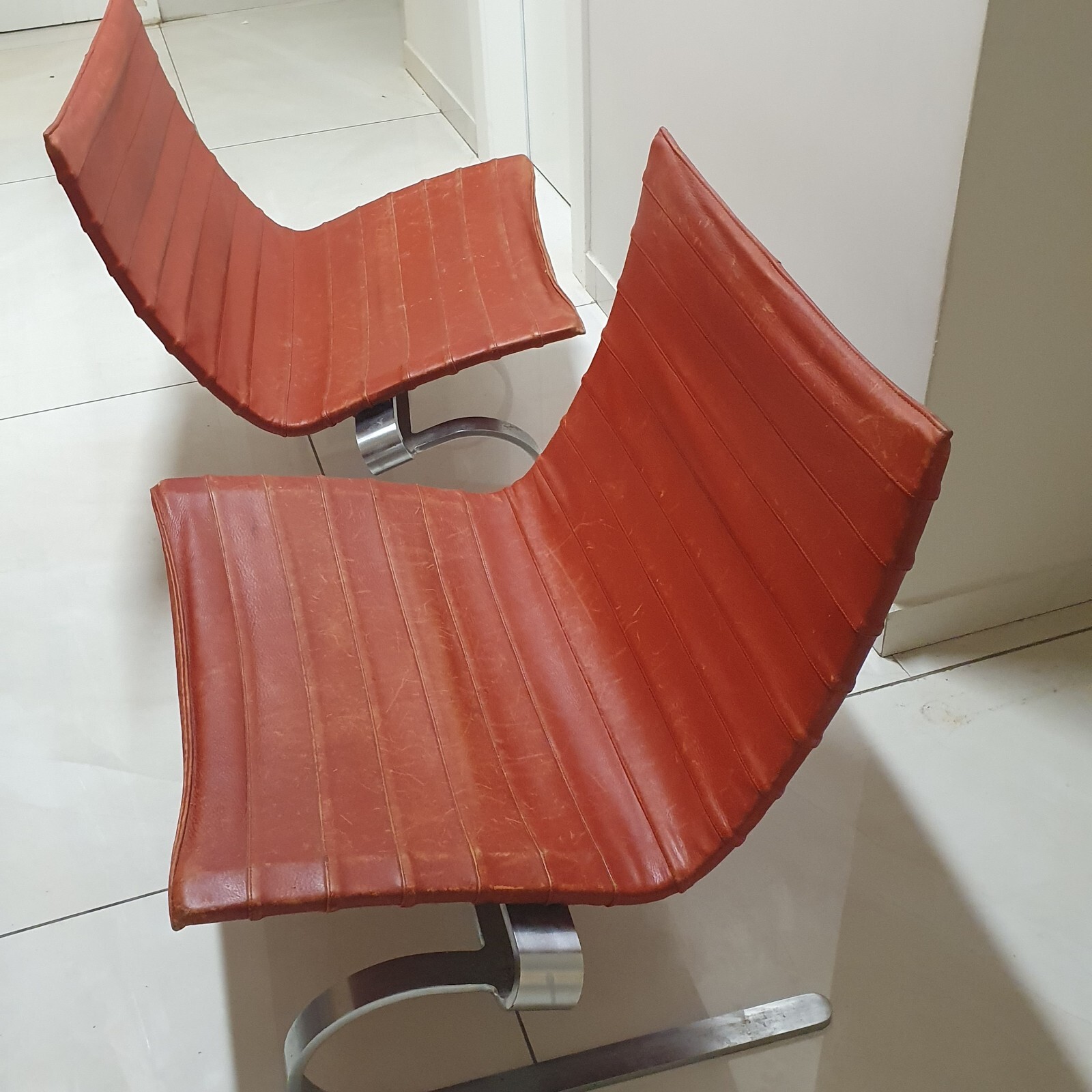 a very nice pair of vintage Poul kjaerholm Pk20 cognac | eBay a very nice pair of vintage Poul kjaerholm Pk20 cognac | eBay