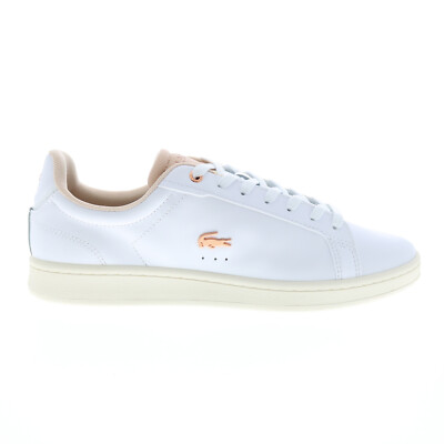 

Lacoste Carnaby Pro 222 4 Женские белые кожаные кроссовки Lifestyle Обувь, Белый, Lacoste Carnaby Pro 222 4