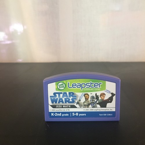 Leapster Leap Frog Star Wars Jedi Math K-2nd Grade 5-8 Years
