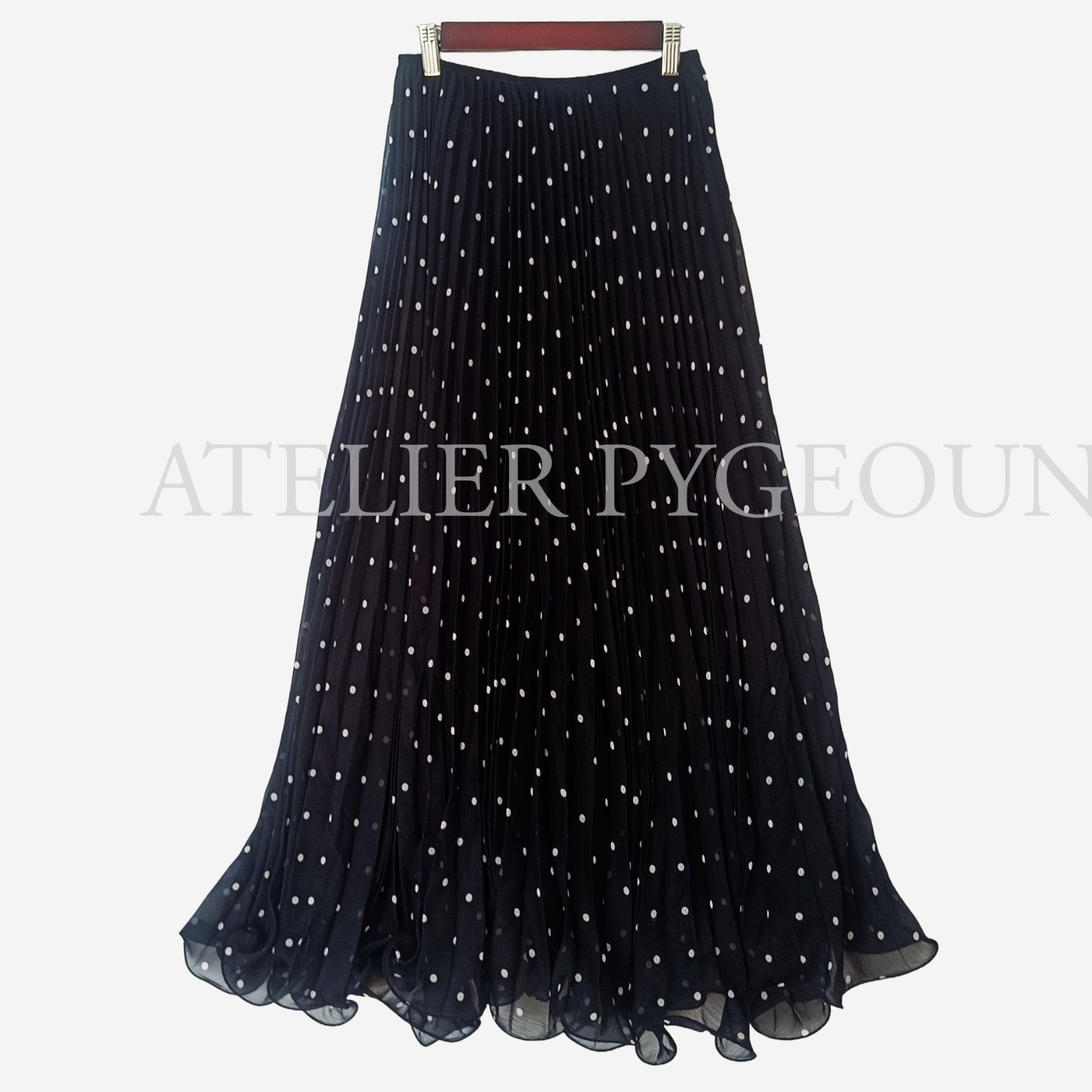 スカート n.k atelier shirring dot long skirt スカート n.k atelier shirring dot long skirt n.k atelier