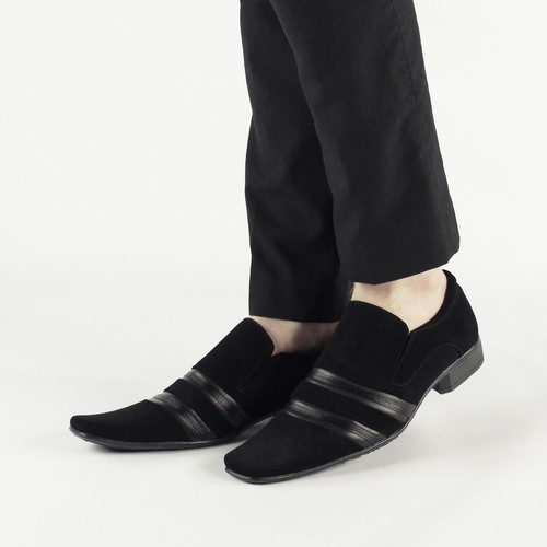 black evening dress shoes