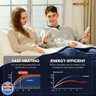 VELLUBAM Heated Blanket King Size 100