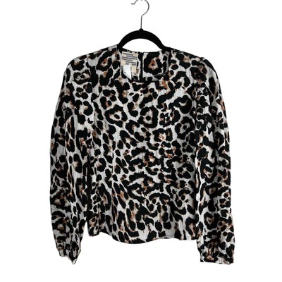 baum und pferdgarten top Womens M Leopard Print 