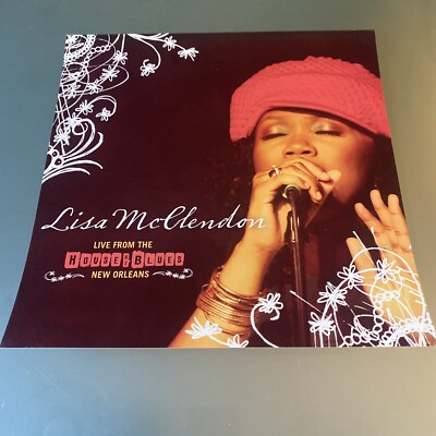 Lisa Mcclendon Live From The House Of Blues 12x12 Album Flat Poster Christian