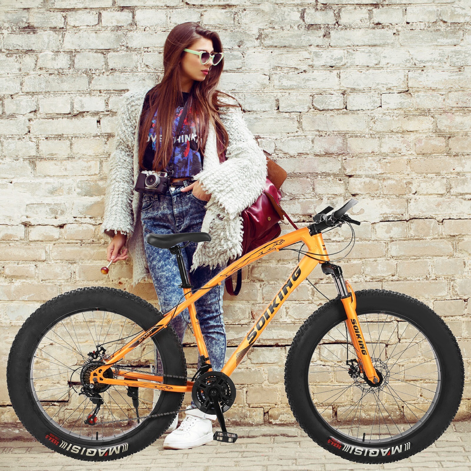 Full Suspension Mtb Snow Road Bicycle