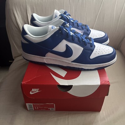Nike Dunk Low Retro SP Kentucky Blue White New Size 11.5 Ships ASAP