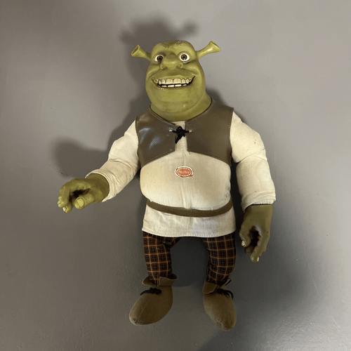 2004 Shrek 2 Plush Doll 15” Inches Hard Head & Hands Rare