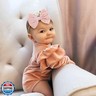 Lanmerry Bows for Baby Girls Headbands Infant Newborn Headbands for Girls 4.5